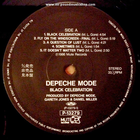 Depeche Mode - Black Celebration
