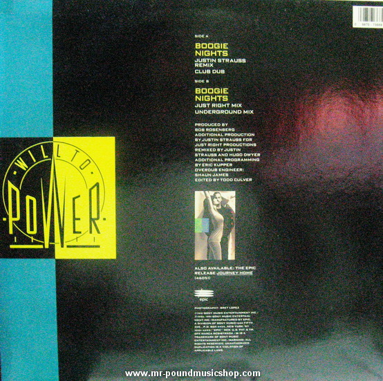 Will To Power - Boogie Night