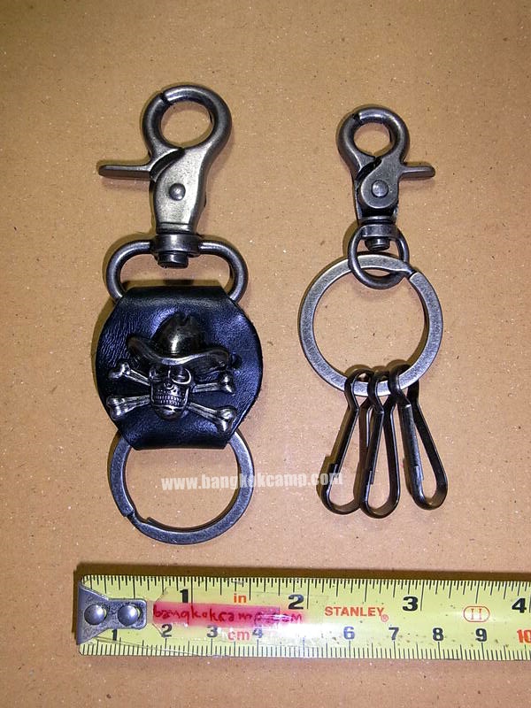 พวงกุญแจ เฮฟวี่ หนังแท้ 2ชิ้น (5)