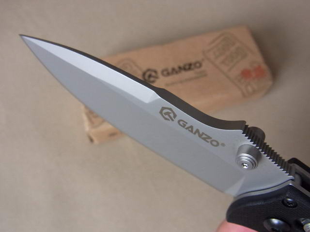 มีด GANZO ใบมีด440 G704-B