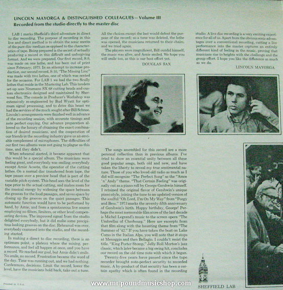 Lincoln Mayorga - Lincoln Mayorga & Distinguished Colleagues - Volume III