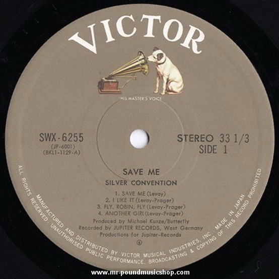 Silver Convention - Save Me