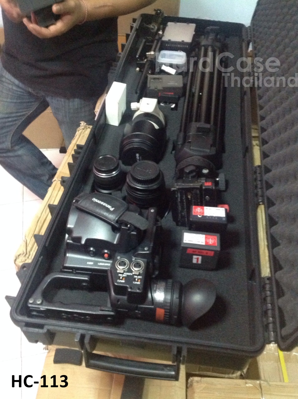 กล่องกันกระแทก กล่องใส่ปืนยาว HARZ รุ่น HC-113 for Gun/Guitar/Bass/Keyboard