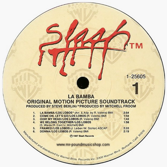 Various Artists - La Bamba (Origina Motion Picture Soundtrack)