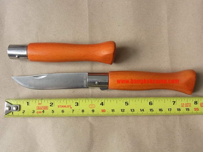 มีดพับด้ามไม้ใหญ่ Surtido Navaja Knife