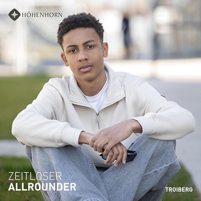 Höhenhorn Troiberg Men's Pullover 1/4 Zip Sweatshirt