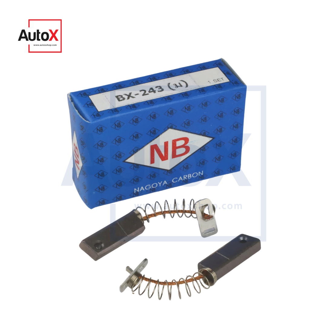 ถ่านไดชาร์จ BX-243 MS STRADA ขนาด5x8x22mm ปลายมีเหล็ก ยี่ห้อNB (2ก้อน/1ชุด)