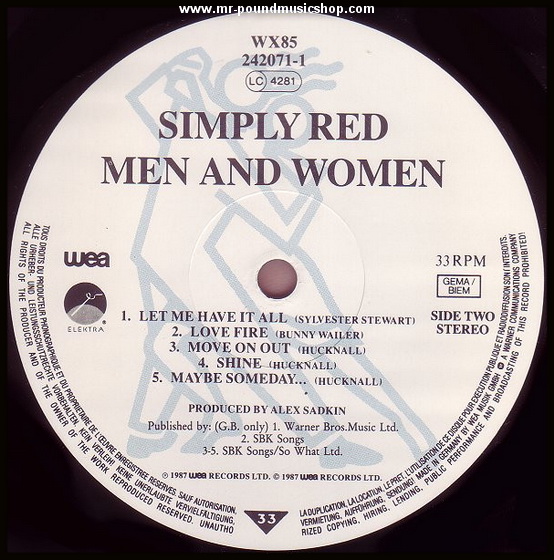 Simple Minds - All The Things She Said (Extended Version)