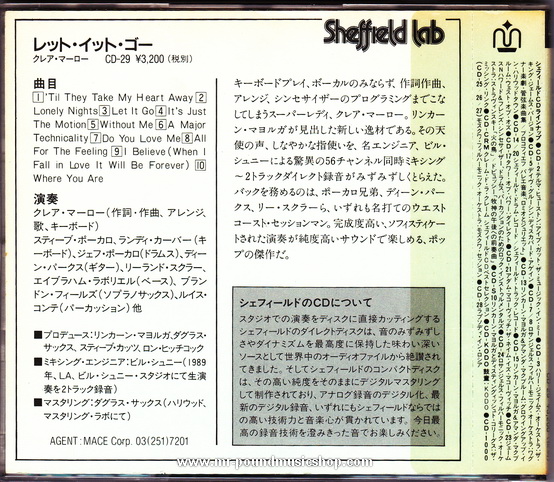 Clair Marlo - Let It Go