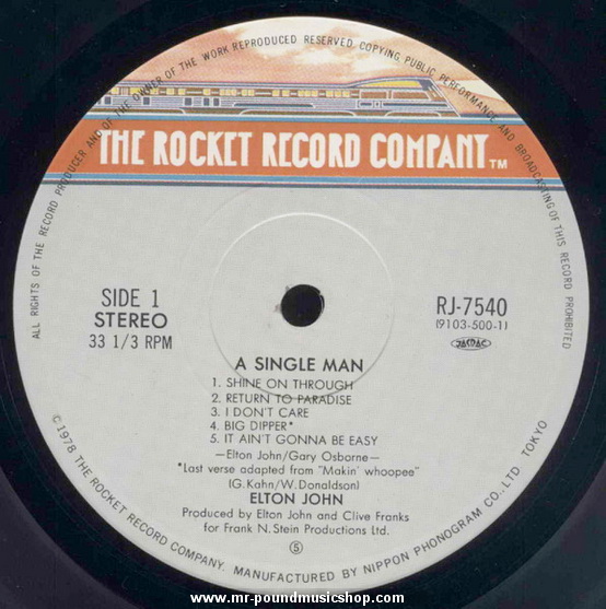 Elton John - A Single Man