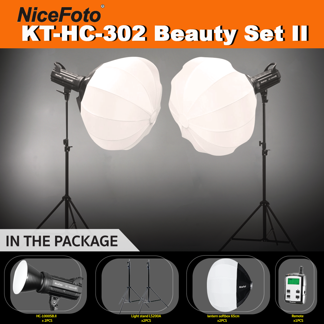 NiceFoto KT-HC-302 Beauty Set II