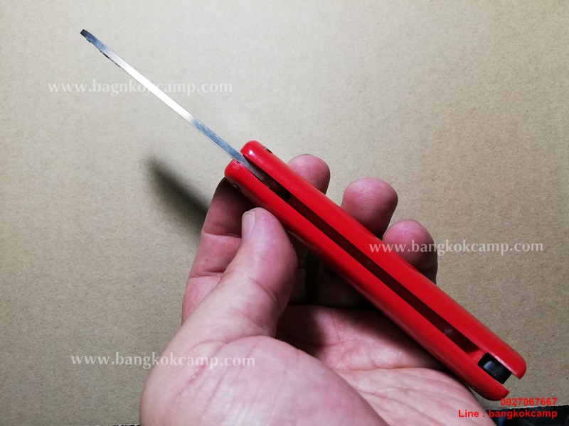 มีดญี่ปุ่น, มีดพับญี่ปุ่น รุ่นเก่า JAPAN ใหม่เก่าเก็บ (สีแดง)