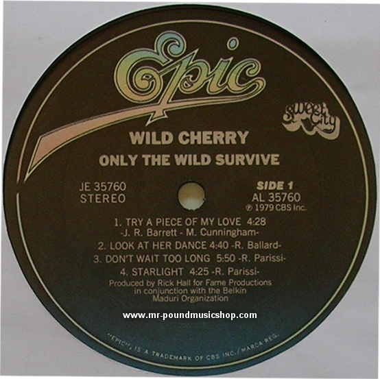 Wild Cherry - Only The Wild Survive