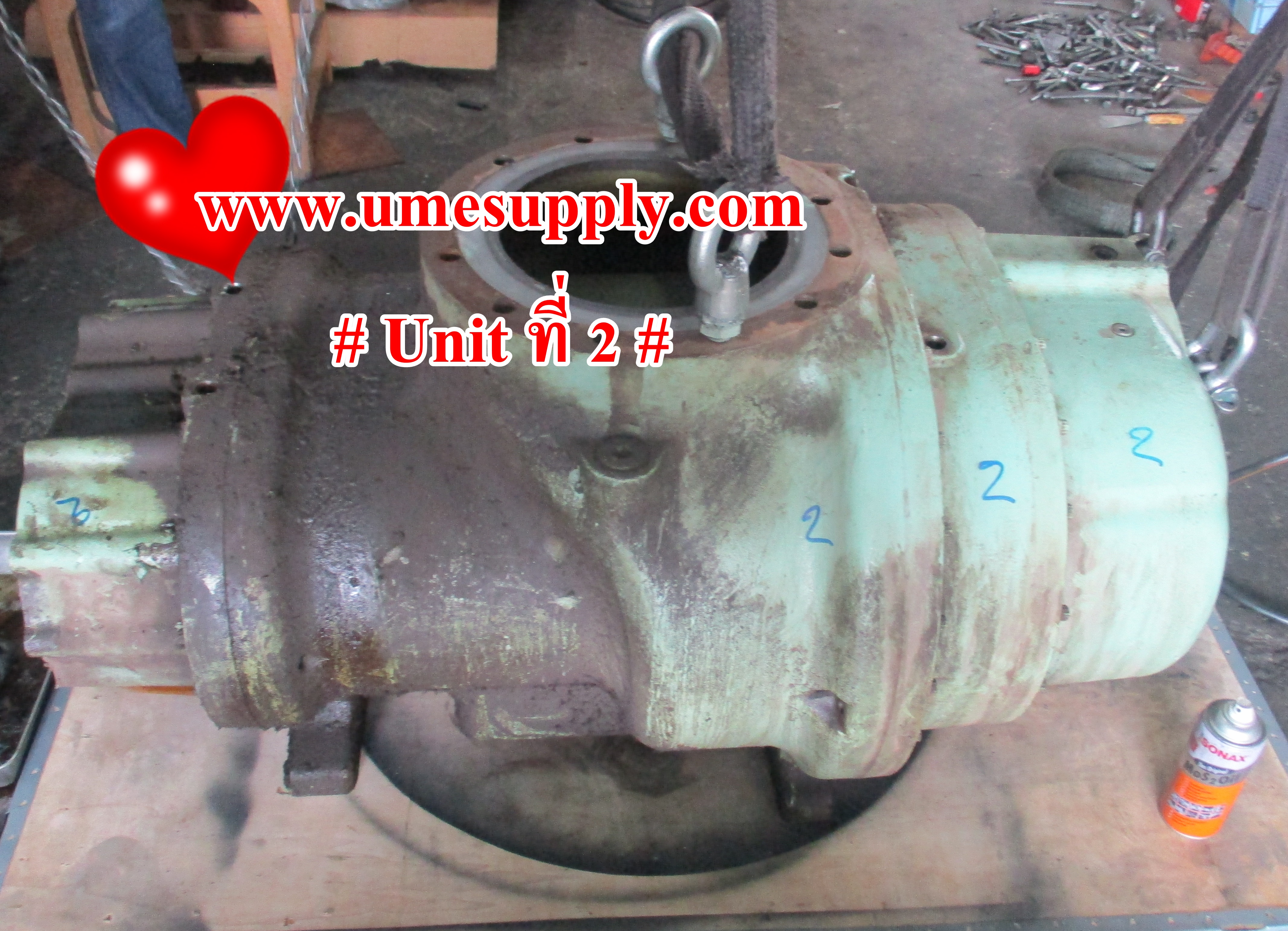 Overhaul Screw AirCompressor "SULLAIR" LS25 (Unit ที่ 2)