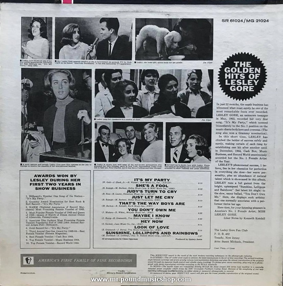 Lesley Gore - The Golden Hits of Lesley Gore