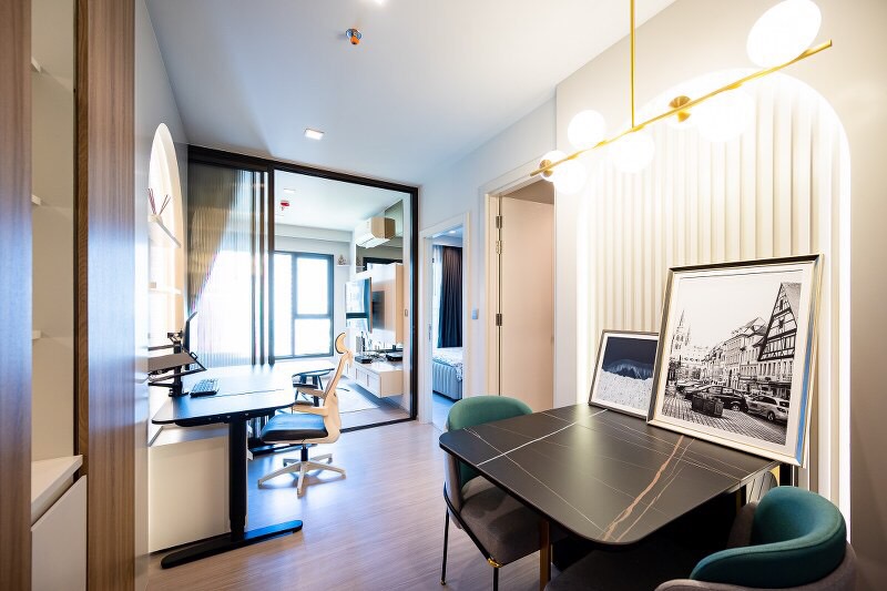 ขายคอนโด Life Asoke - Rama 9 : ไลฟ์ อโศก พระราม 9 1 ห้องนอน 1 ห้องน้ำ 1 ห้องอเนกประสงค์ ขนาด 40.16 ตรม