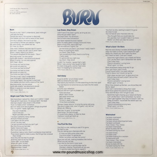 Deep Purple - Burn