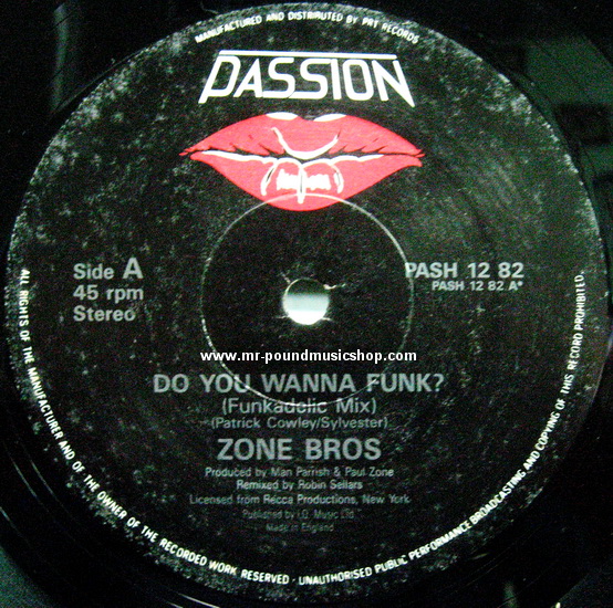 Zone Bros - Do You Wanna Funk?