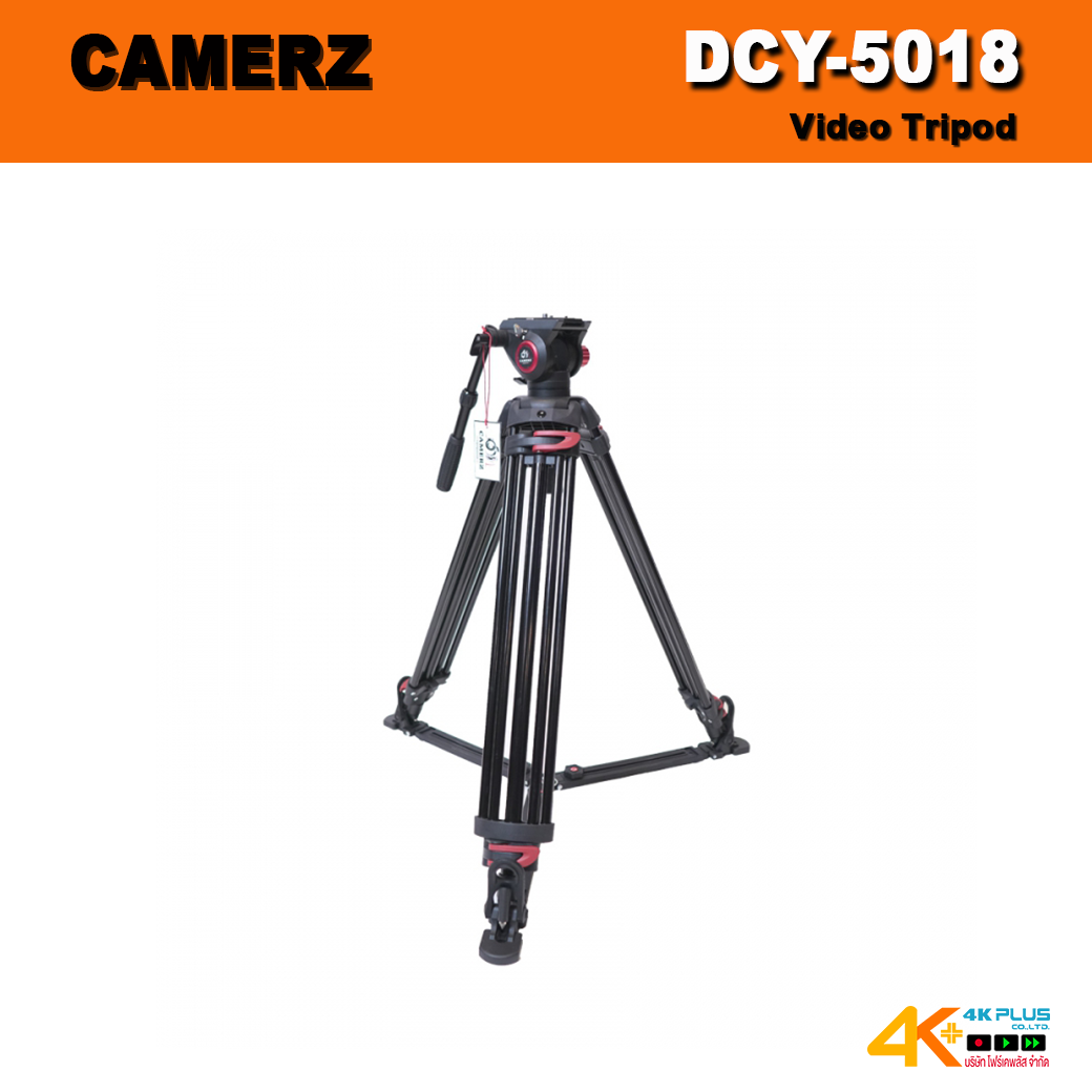 ขาตั้งกล้องวิดีโอ Camerz DCY-5018 Video Tirpod