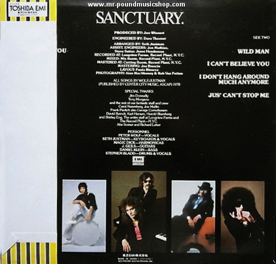 The J. Geils Band - Sanctuary.