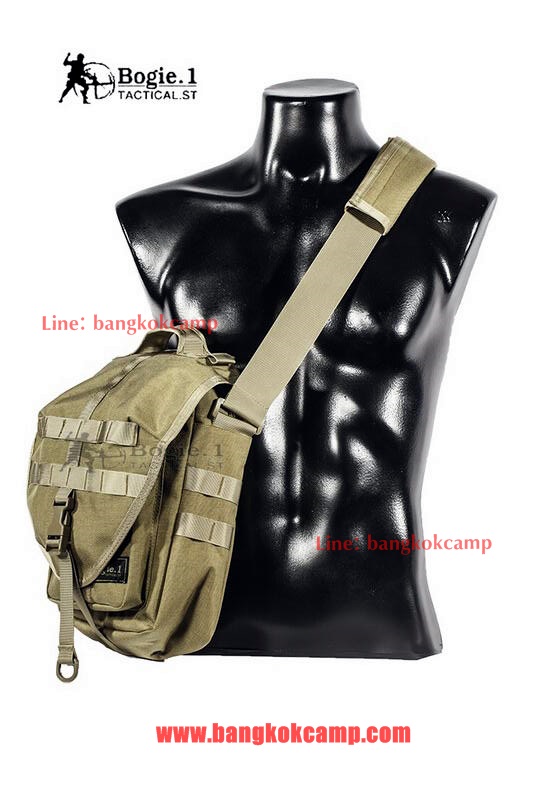 กระเป๋าสะพายข้าง /ซ่อนปืน Big gun (สีทราย)
