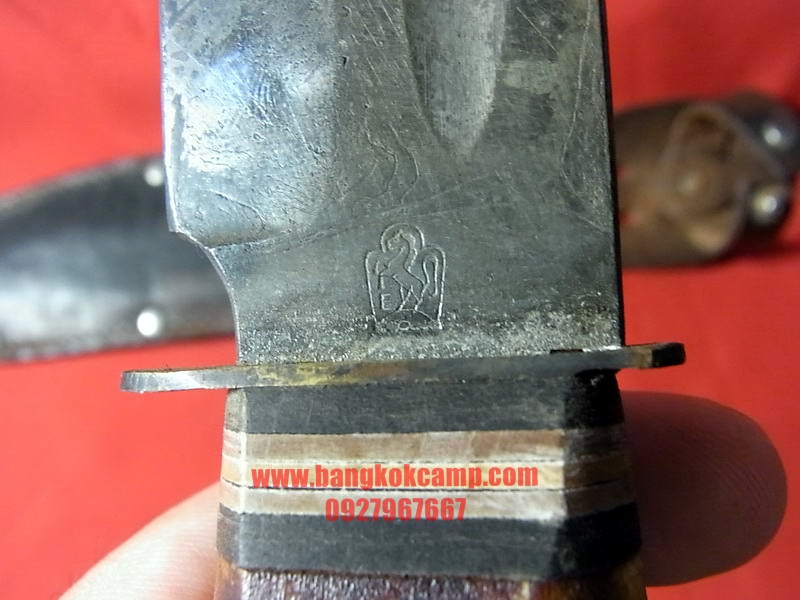 มีดพกเยอรมัน ด้ามเขากวาง ตราม้า F.ESSER&CIA SOLINGEN Made in GERMANY เก่าเก็บ (Vintage solingen knife) สภาพสมบูรณ์ หายาก