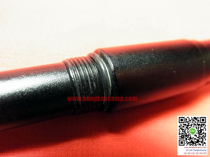 ปากกา Tactical ดำ ปลายคาร์ไบท์(กระแทกกระจกได้) ปลายคาร์ไบท์แข็งมากใช้ขูด-เขียนโลหะได้