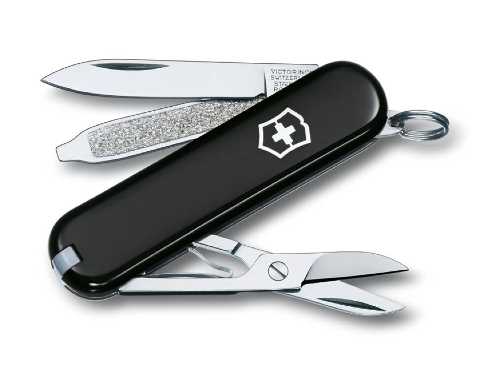มีดพับอเนกประสงค์ Victorinox Classic SD, BLACK (0.6223.3)
