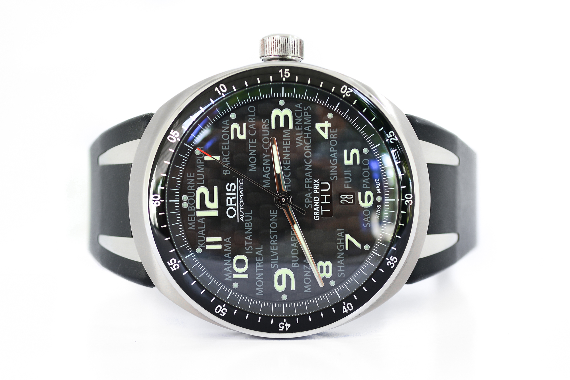 Oris TT3 Grand Prix Limited Edition Titanium สายยาง (Sold)