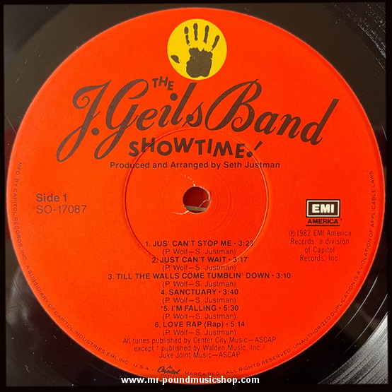 The J. Geils Band - Showtime!