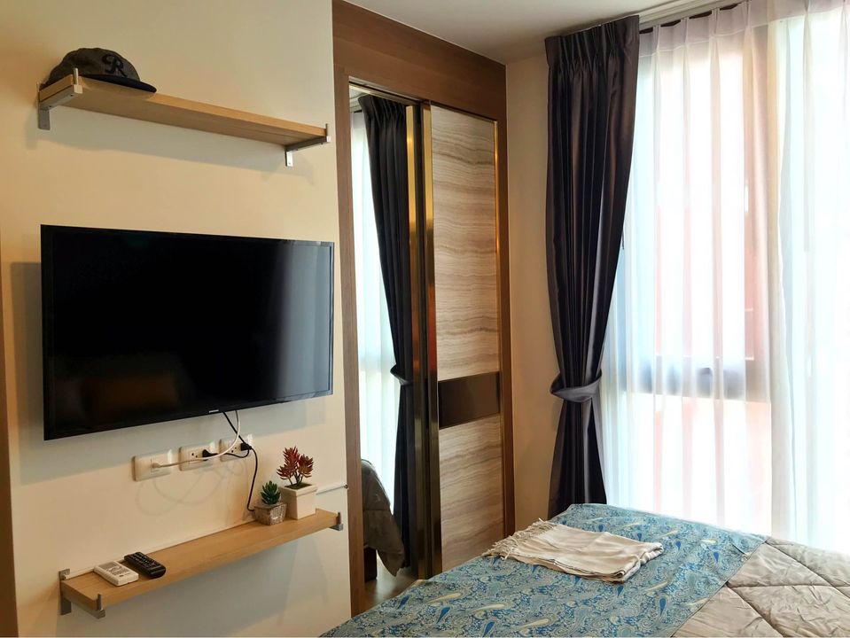 ให้เช่าคอนโดThe Base Garden Rama 9 (เดอะ เบส การ์เดน พระราม 9) 1 ห้องนอน ขนาด 27 ตร.ม. ชั้น12