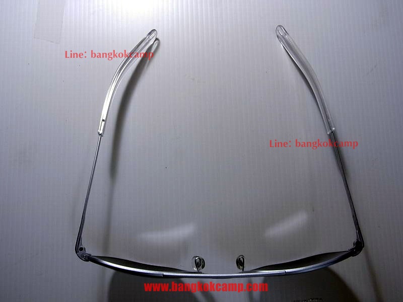 แว่นกันแดด แว่นนักบิน AO Original Pilot ...Matte Chrome (สีเงินด้าน) เลนส์เทา...Made in USA ใหม่ แท้