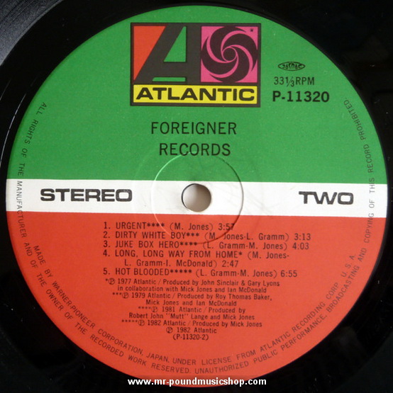 Foreigner - Records
