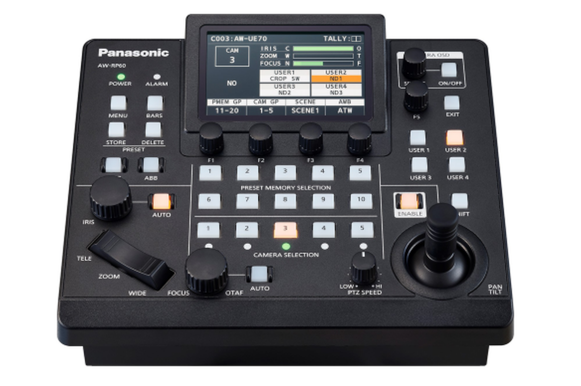 Panasonic AW-RP60 Compact Remote PTZ Camera Controller