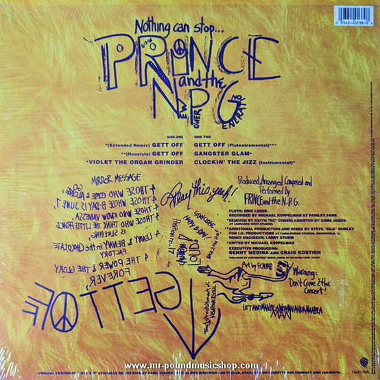 Prince And The New Power Generation - Gett Off