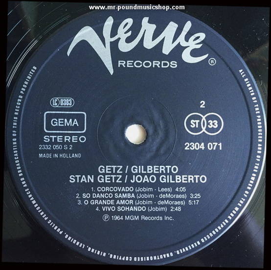 Stan Getz / Joao Gilberto - Getz / Gilberto