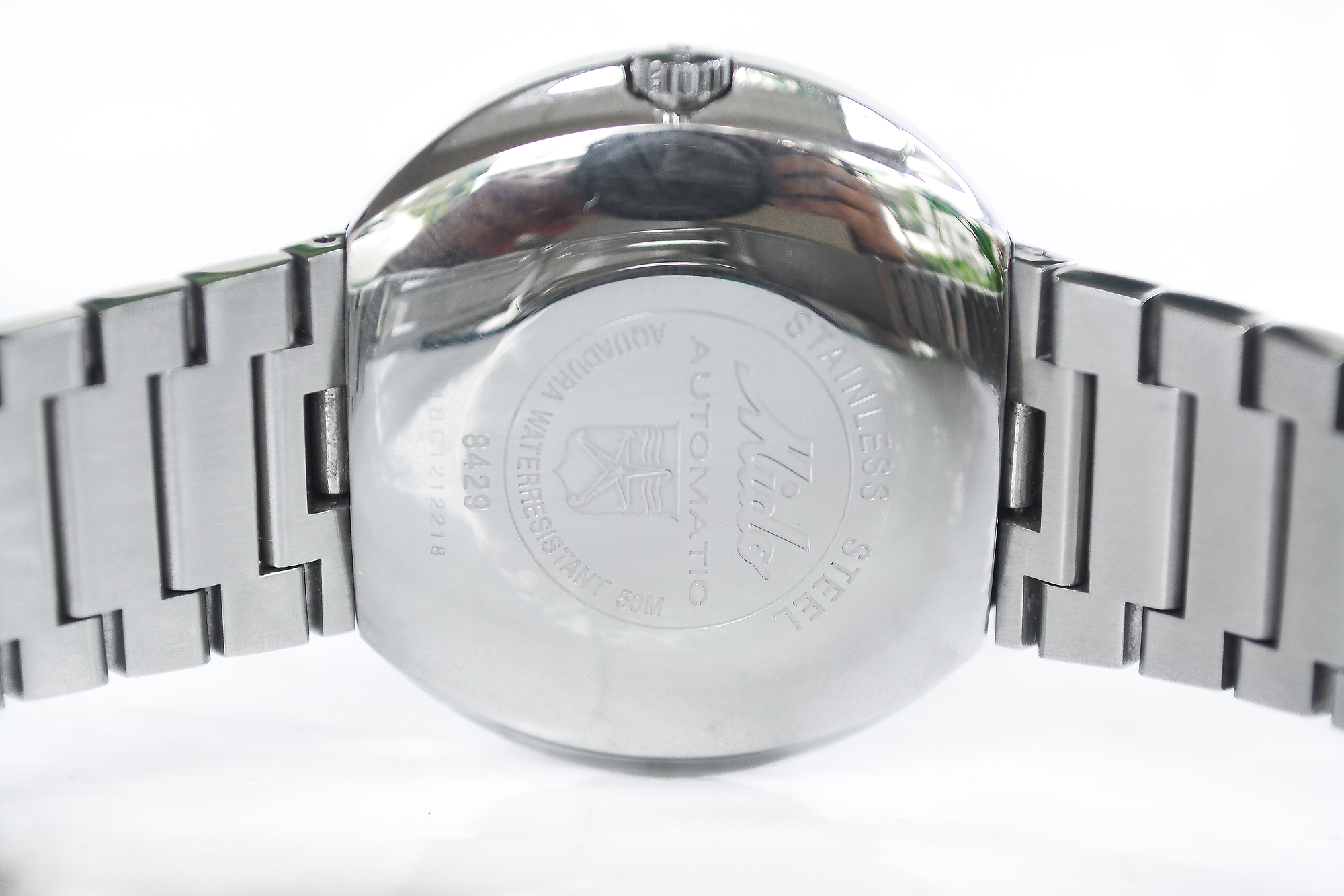 Mido Commander Aquadur รุ่นใหม่ เรือนเหล็ก (Sold)