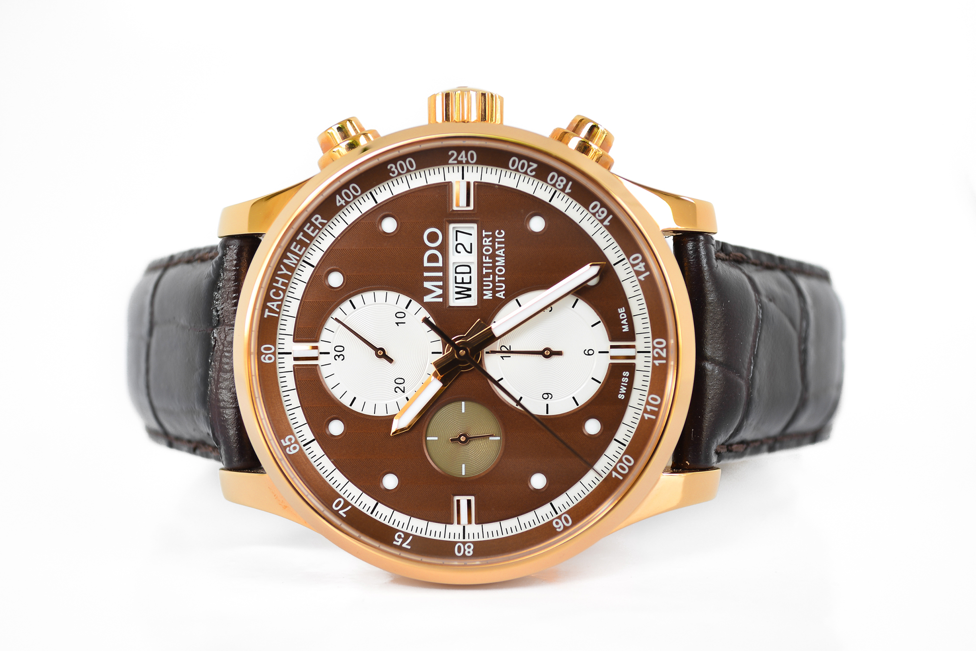 NEW:Mido Multifort รุ่น M005.614.36.291.19 Gent’s Automatic Chronograph