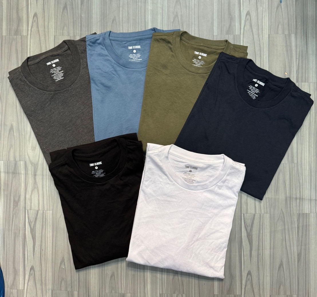 True Classic Premium Crew Neck Long Sleeve T-Shirt