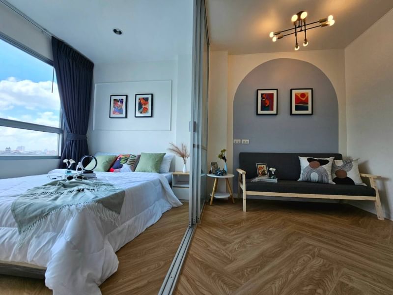 ((ห้องสวย ตรงปก)) ขาย-ให้เช่า ลุมพินีวิลล์ อ่อนนุช-พัฒนาการ (อ่อนนุช55-1) ห้องสวย ตรงปก สภาพดี พร้อมอยู่