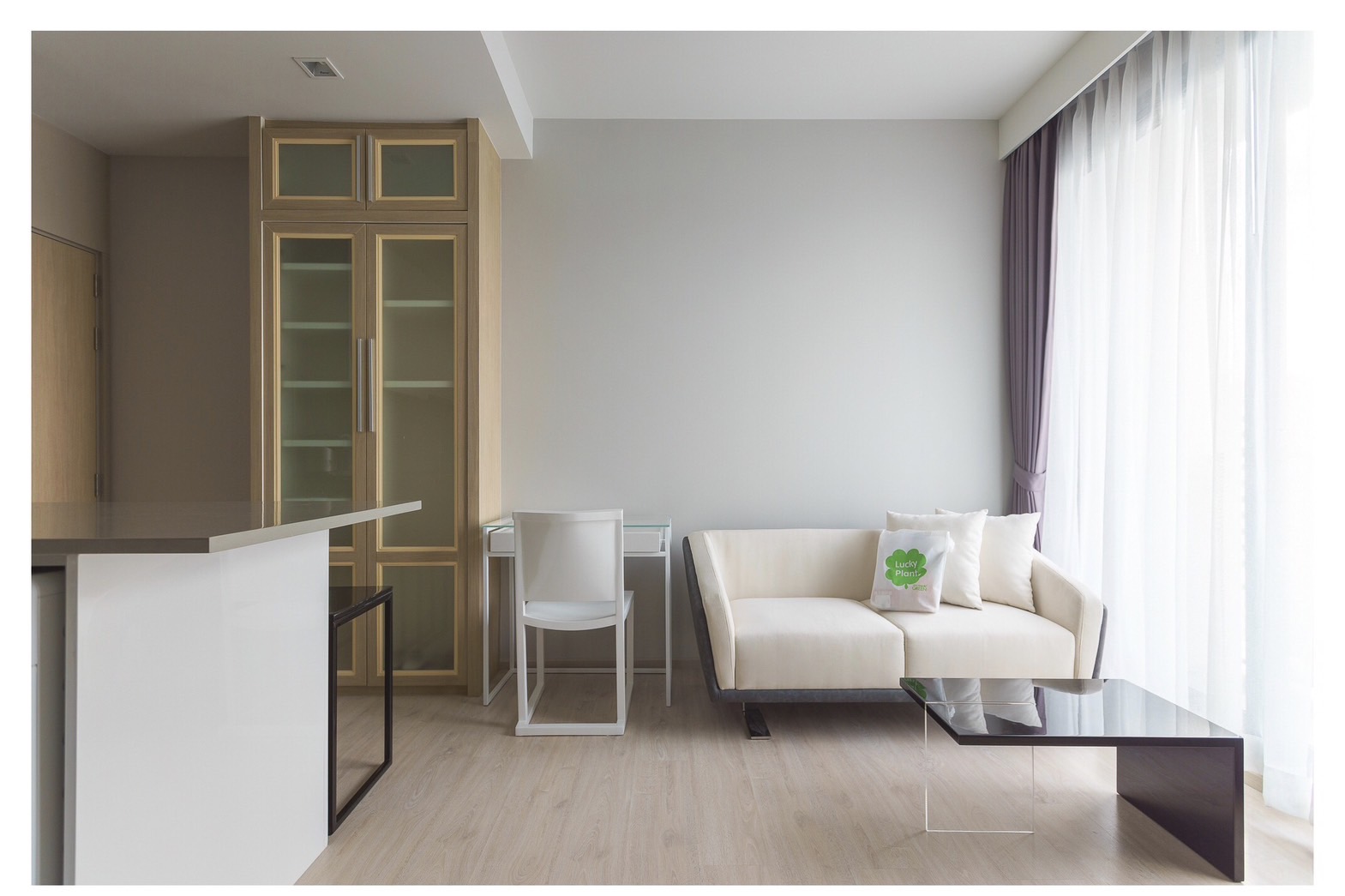 ขาย / เช่าคอนโด M Thonglor 10 ชั้น 15 ห้องมุม ขนาดห้อง 35.5 ตรม. คอนโด M ทองหล่อ ห้องมุม