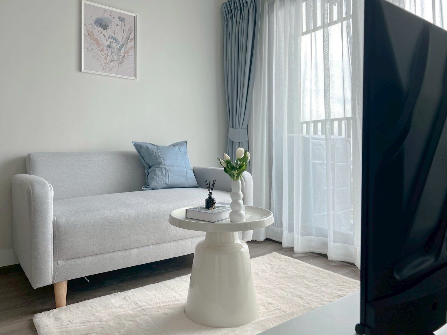 🏡✨ ให้เช่าคอนโด ห้องใหม่แกะกล่อง‼ ติด BTS วุฒากาศ 0 เมตร