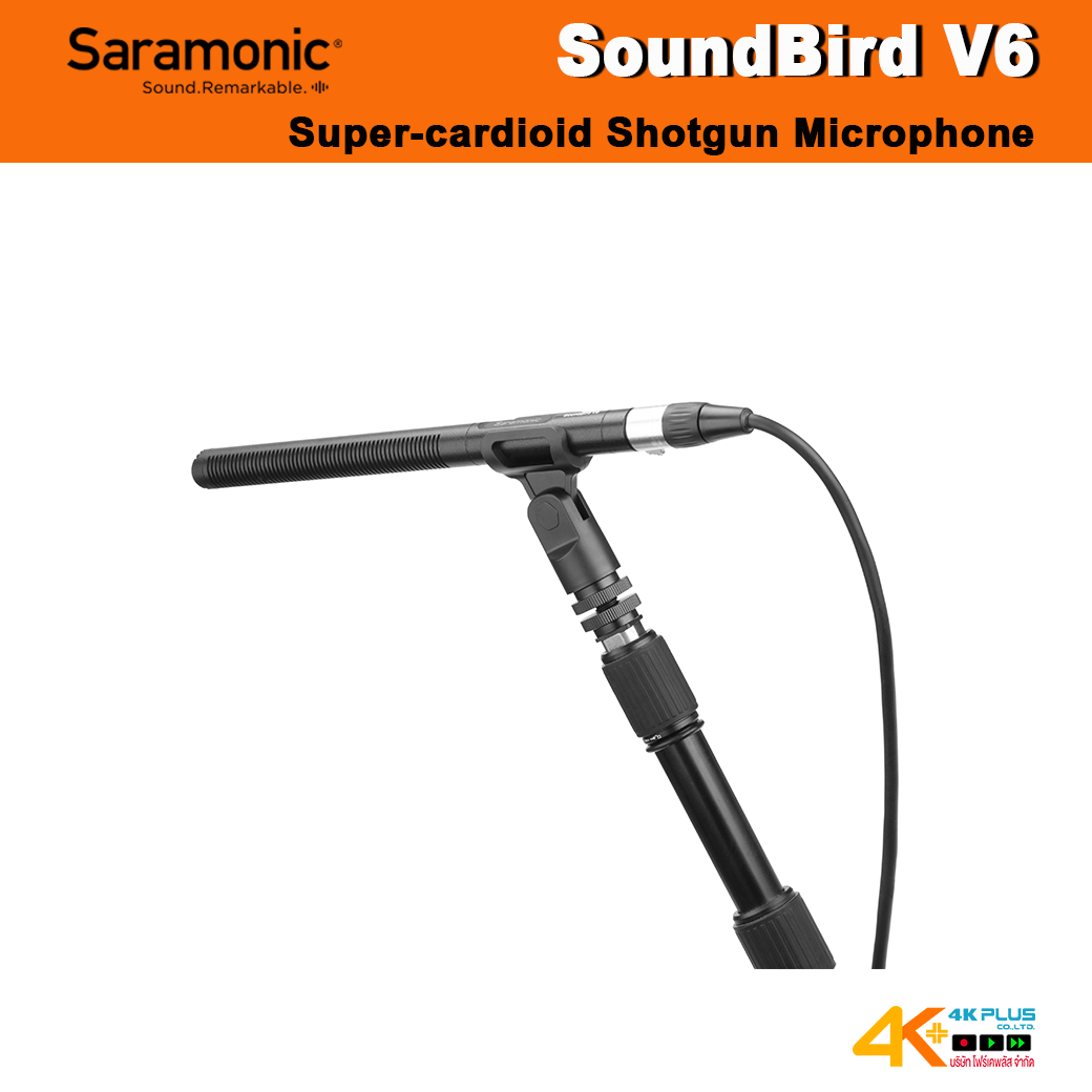 Saramonic SoundBird V6 Super-cardioid Shotgun Microphone