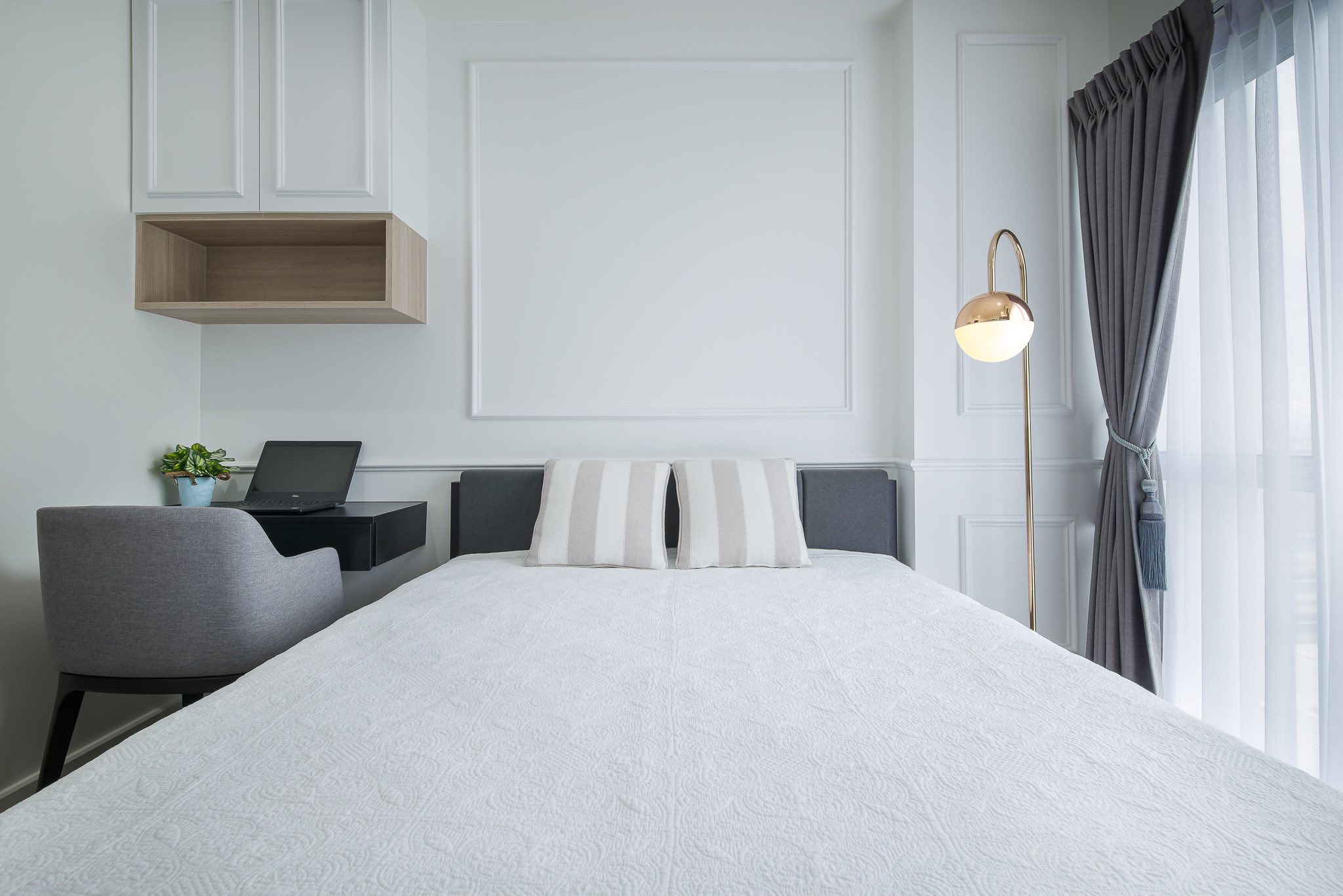 ให้เช่าคอนโด The Key แจ้งวัฒนะ ห้องสวย สะอาด วิวโล่ง พร้อมเข้าอยู่! | ขนาด 32 ตร.ม. | 1 ห้องนอน | ชั้น 7 | Fully Furnished