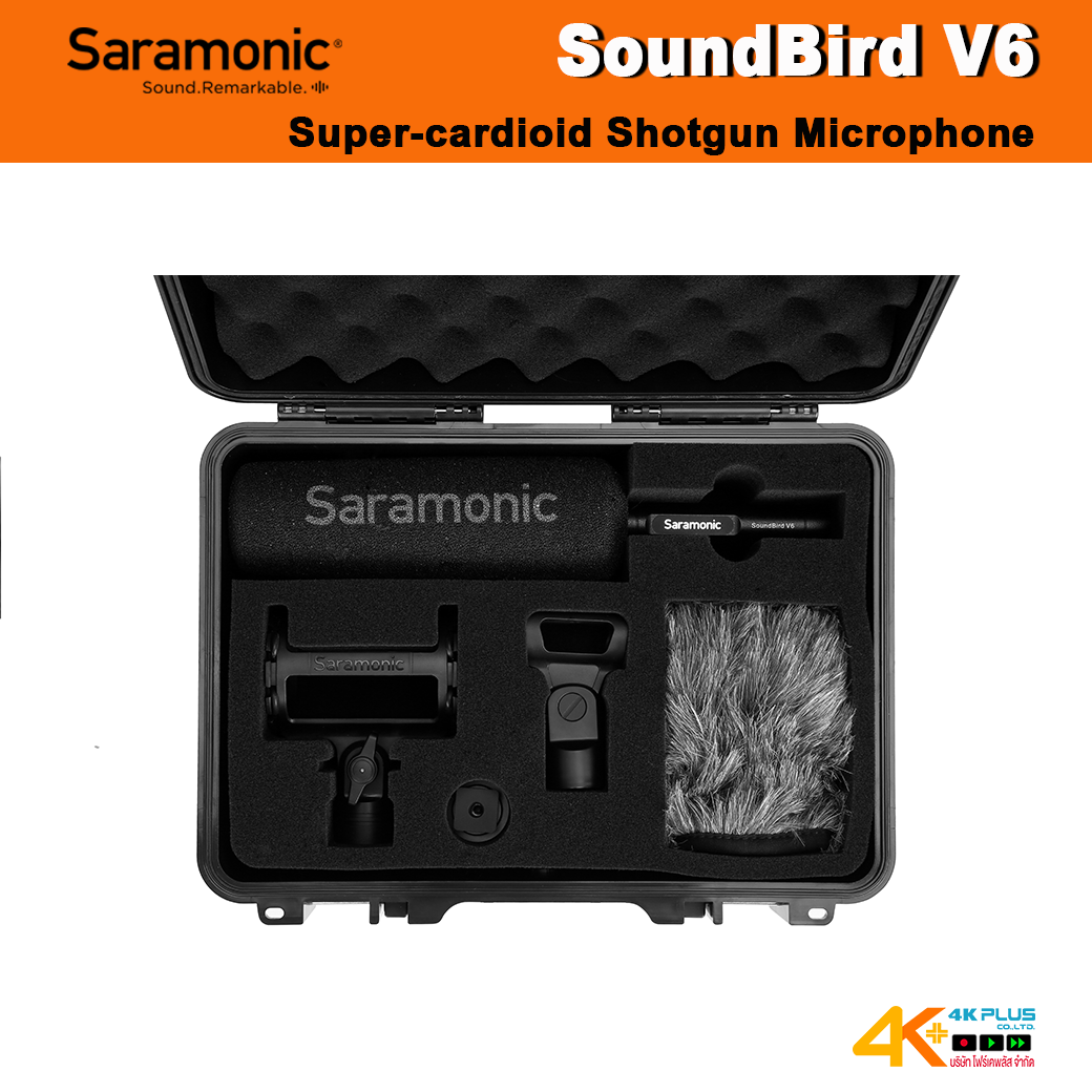 Saramonic SoundBird V6 Super-cardioid Shotgun Microphone
