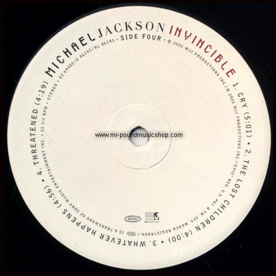 Michael Jackson - Invincible