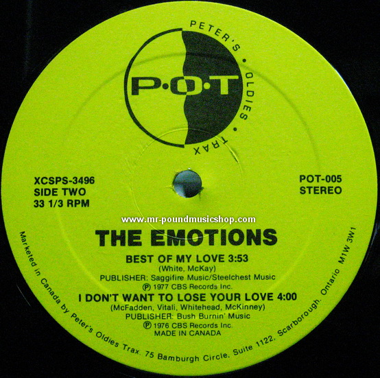 Earth, Wind & Fire / The Emotions - Boogie Wonderland / Best of My Love / I Don't Wanna Lose Your Love)