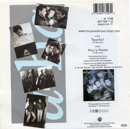 a-ha - Touchy!