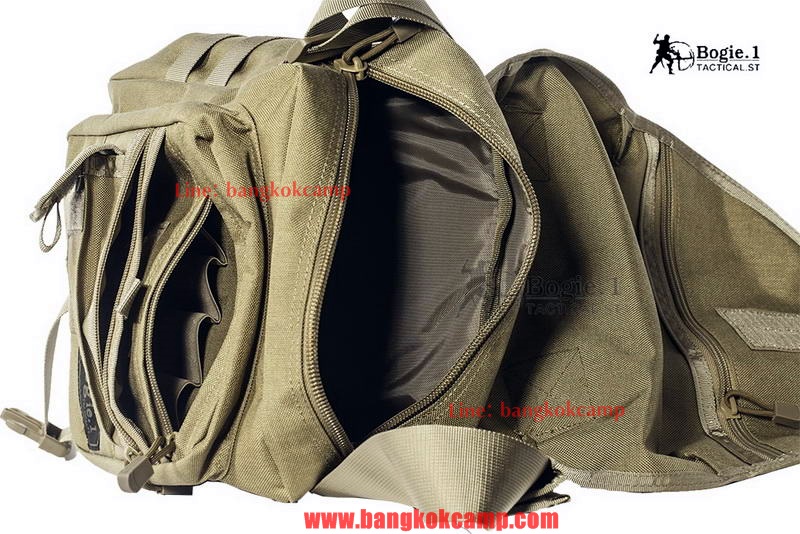 กระเป๋าสะพายข้าง /ซ่อนปืน Big gun (สีดำ)