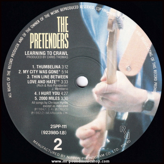 The Pretenders - Learning To Crawl